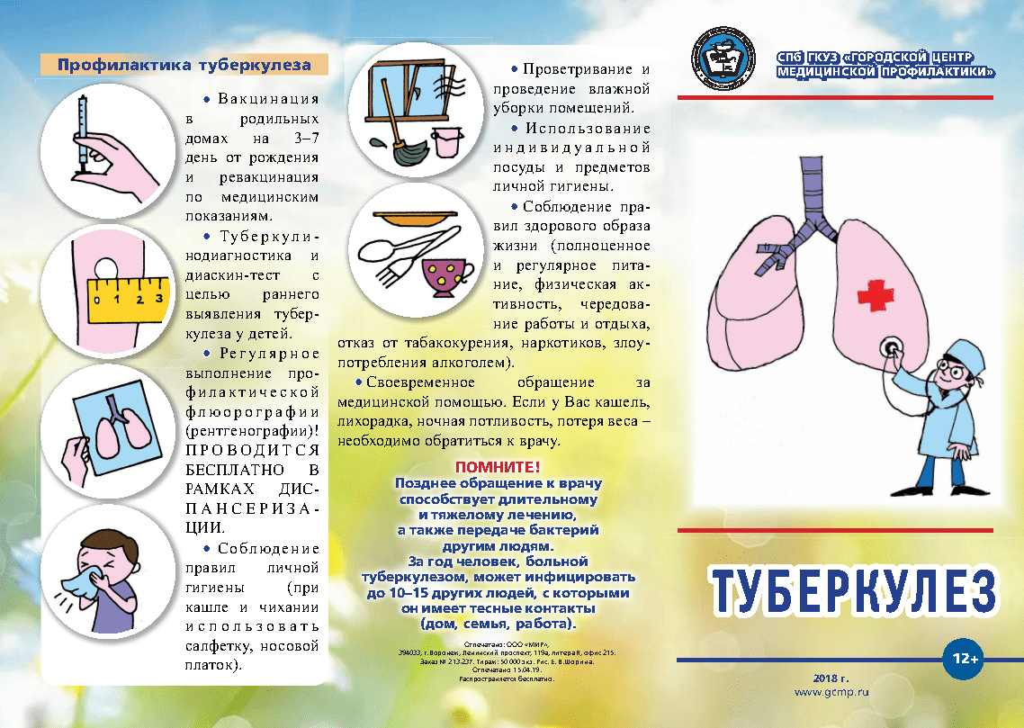 Санбюллетень профилактика туберкулеза